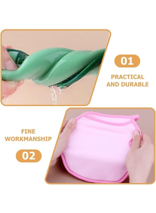 Lemon 4PCS Esponja Saca Mugre Del Cuerpo, Esponjas Saca Mugre, Dead Skin Remover Glove, Body Scrubbing Mitt Bath - Image 3