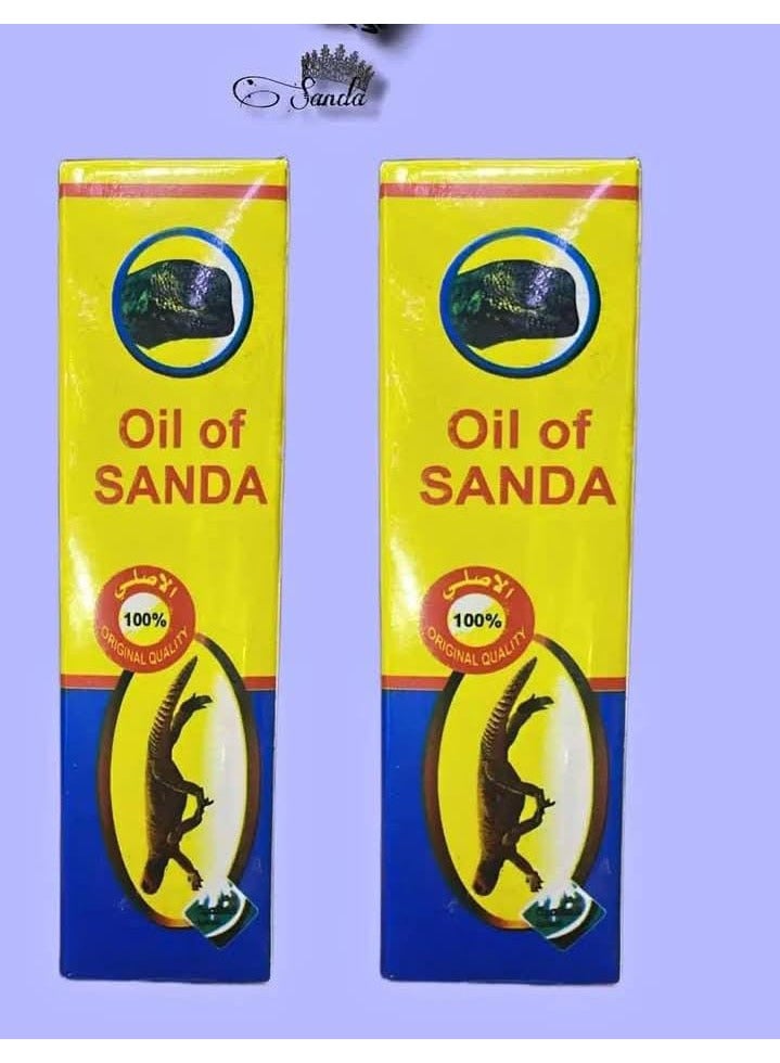 Sanda Two packages of original Sanda oil.