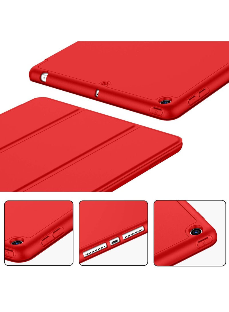 MIGOFAST iPad 9th Generation Case 2021 iPad 8th Generation Case 2020 10.2 Inch with Pencil Holder iPad 7th Gen 2019 Case with Soft Baby Skin Silicone Back Auto Wake Sleep Cover - Image 3