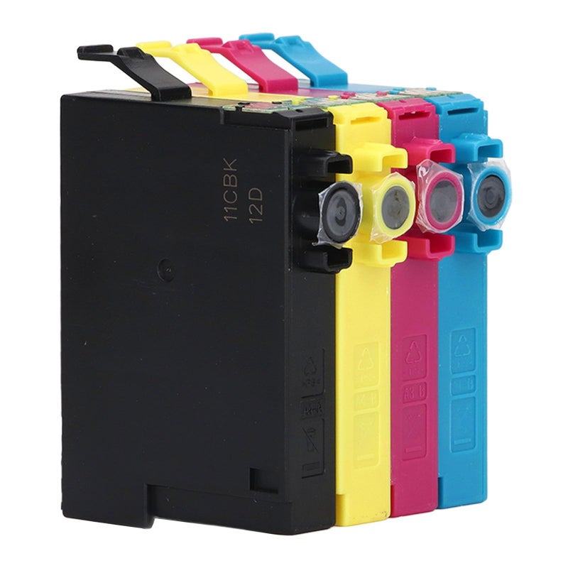 4 Color Ink Cartridges Replacement For Inkjet Printer Black Cyan Magenta Yellow - Image 2