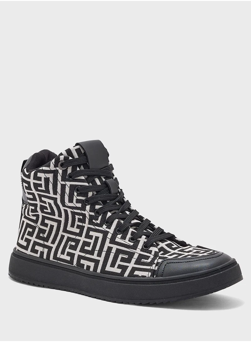 Seventy Five Streetwear Casual High Top Sneakers