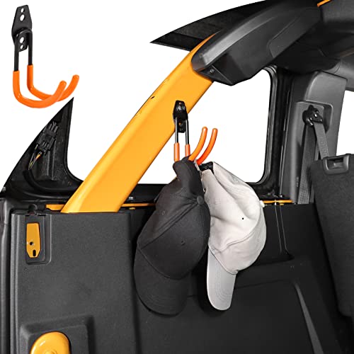 HTHE for Ford Bronco Trunk Hook Organizer Storage Hook Fit for Ford Bronco 2021-2024+ (Orange) - Image 1