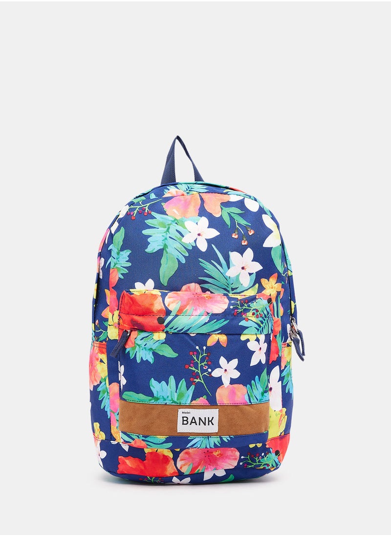 Bank - Unisex Floral Backpack - Image 1