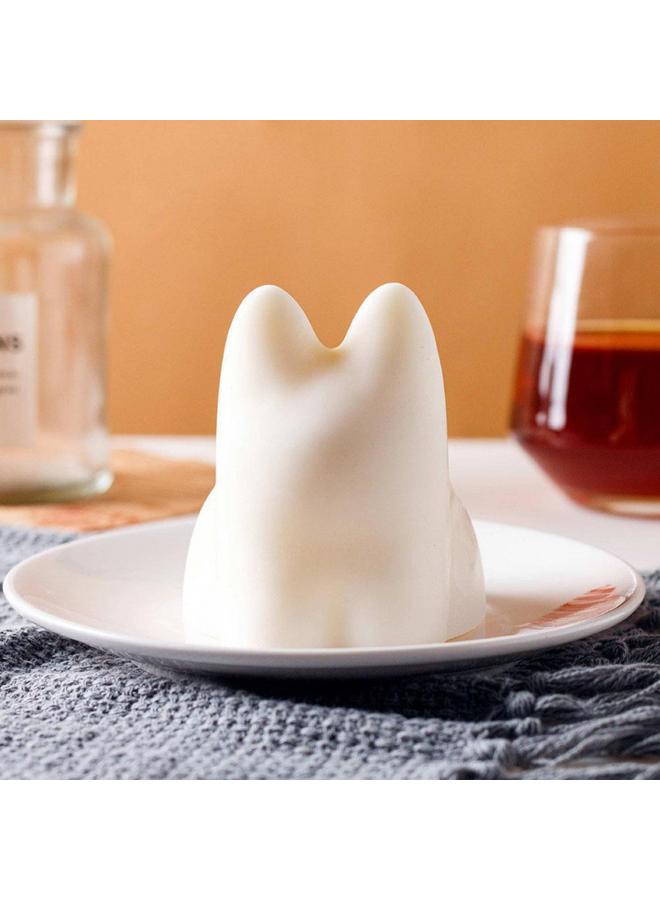 Bluejw Jelly Silicone Mold Cat Cartoon Cake Cream Pudding Grinding Tool - Image 5