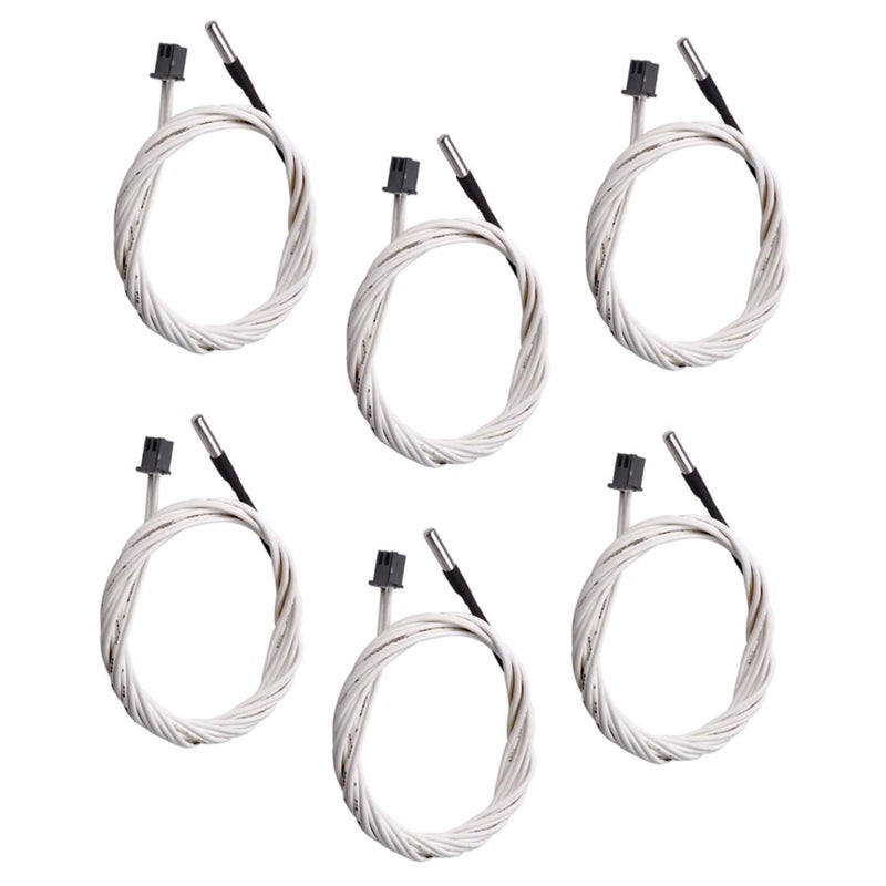 Alipis 6pcs NTC Thermistor Sensor High Resistance Thermal Resistor For 3D Printer Hot End - Image 2
