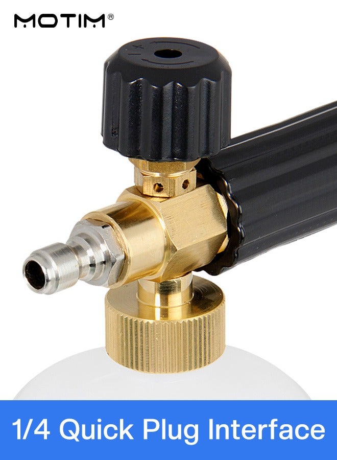 Motim 2pcs Car Cleaning Tools Kit, Car Wheel Tire Cleaning Set, Car Wash Foam Lance Soap Dispenser and Cleaning Sponge,  Car Cleaning Brush - Image 5