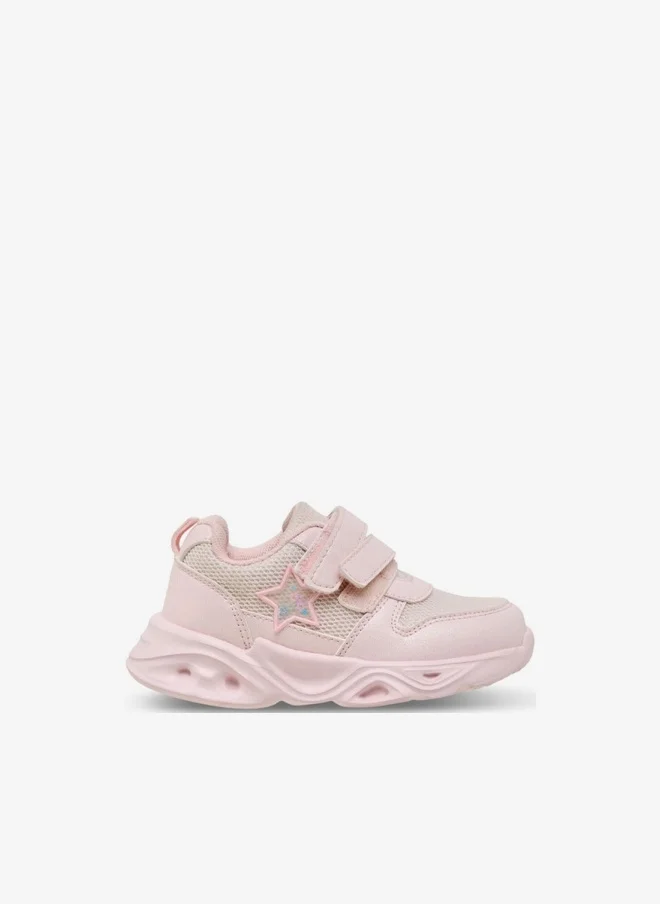 Flora Bella By Shoexpress Flora Bella Girls Hook & Loop Light-Up Sneakers