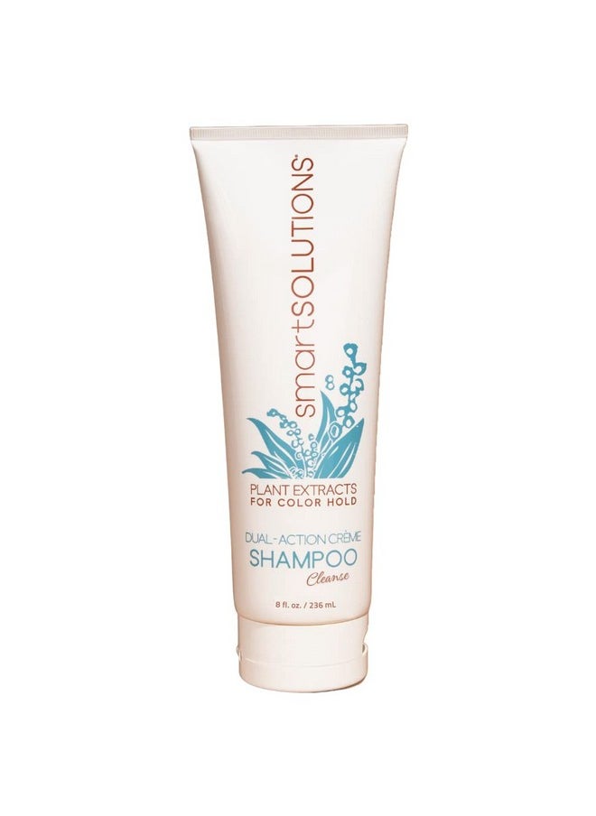 Smart Solutions Smartsolutions Dualaction Creme Shampoo ; Sulfate Paraben & Sodium Chloride Free ; Color Safe & Chemically Treated Hair Safe (8 Fl Oz)  - Image 1