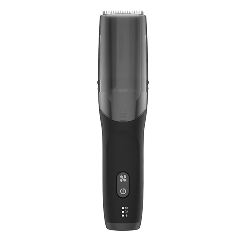 Electric Hair Clipper: Black IPX7 Waterproof Dual Motor Drive - Strong Suction & Customizable Length Combs Hair Clipper for Baby & At-home Haircutting - Image 1