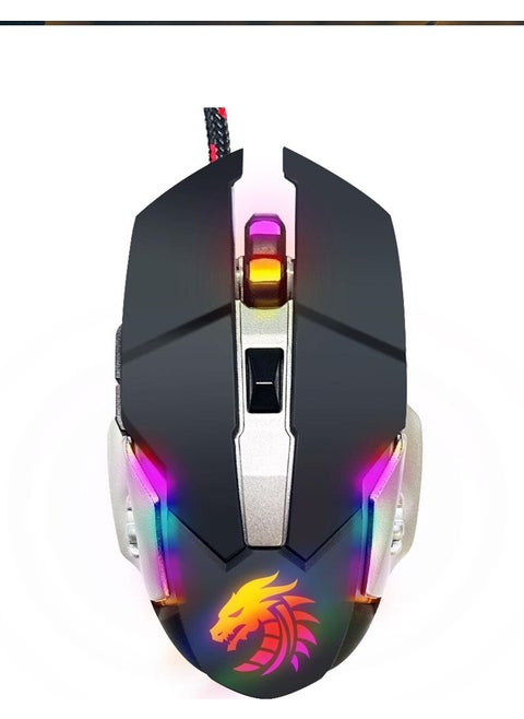 PGM24 Wired Gaming Mouse + Mouse Pad