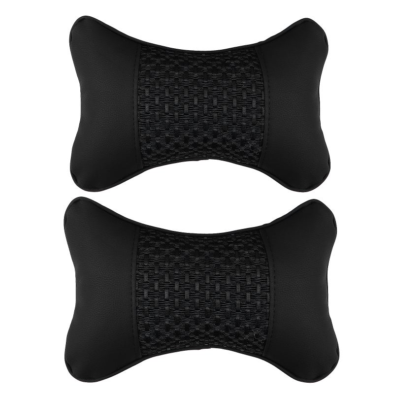 2 Pairs of Car Multifunctional Pillow Comfort Support Pillow Neck Waist Cushion - Image 1