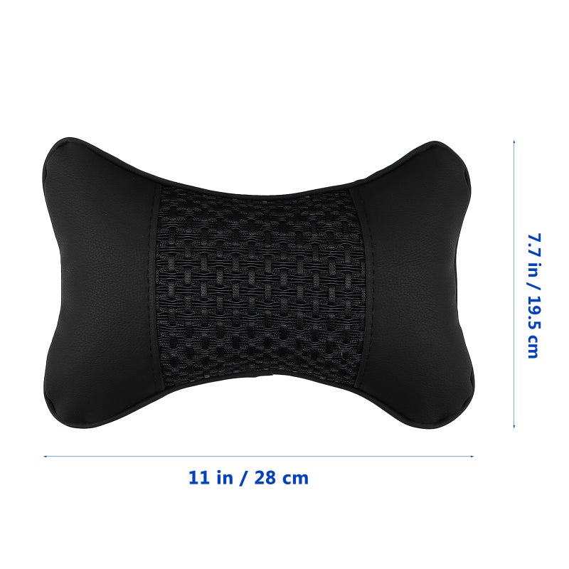 2 Pairs of Car Multifunctional Pillow Comfort Support Pillow Neck Waist Cushion - Image 2