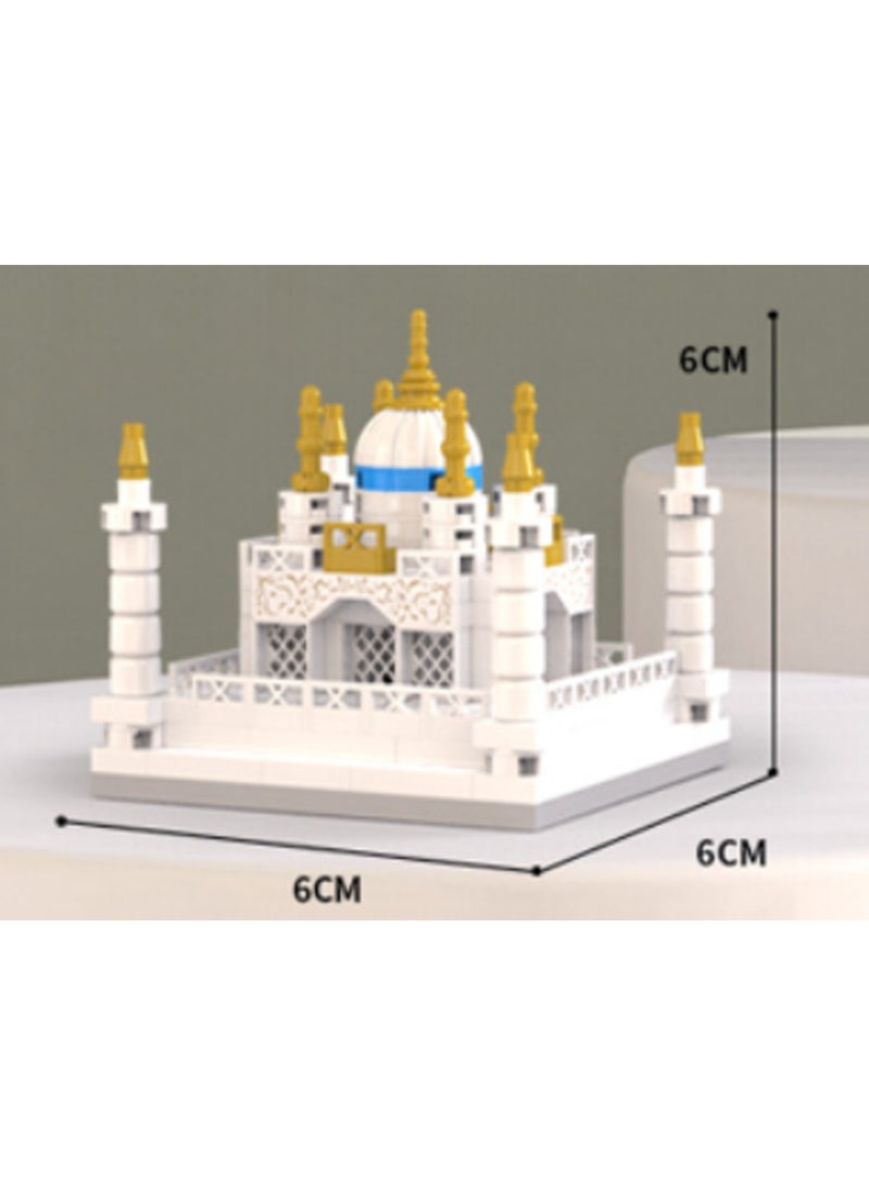 Taj Mahal Six High 288pcs Building Block Set Gift Friend Gift Suitable For Children Over 6 Years Old Classroom And Home Decoration Building Block Set - Image 2