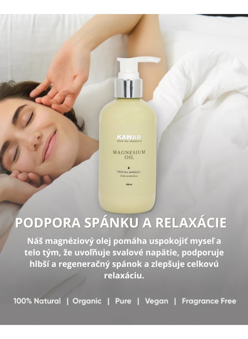 Kawar Dead Sea Magnesium Oil pure &  Original - 250ml - Image 2