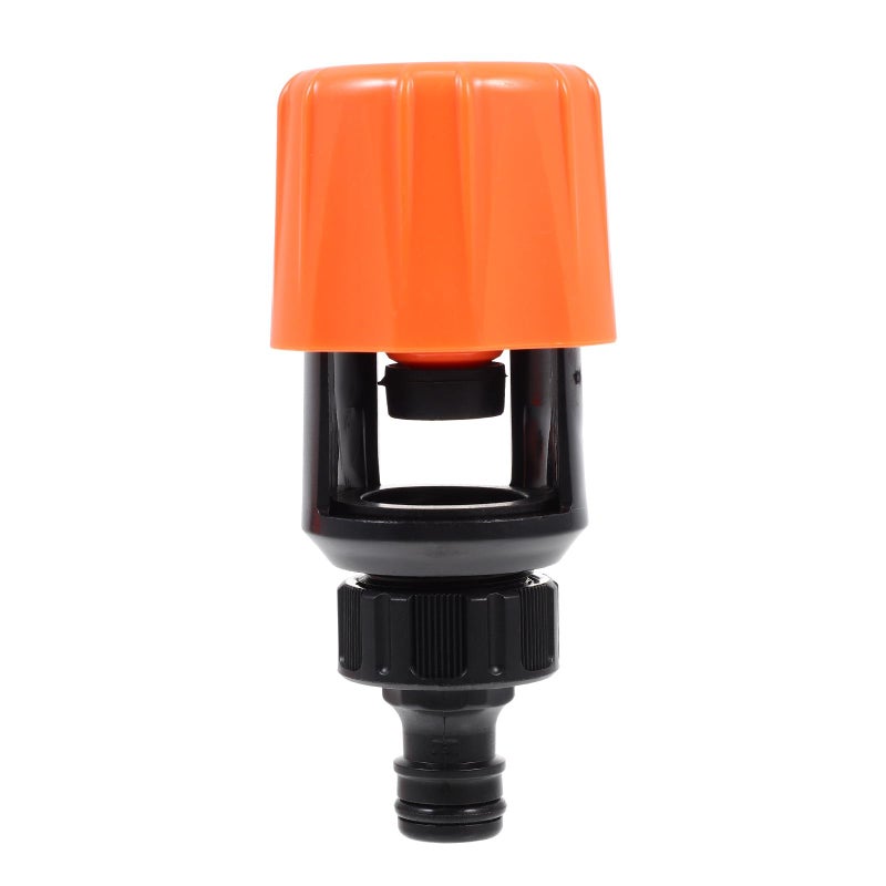 Universal Garden Hose Connector with Faucet Adapter Orange Quick Connect for Outdoor Watering - Image 2