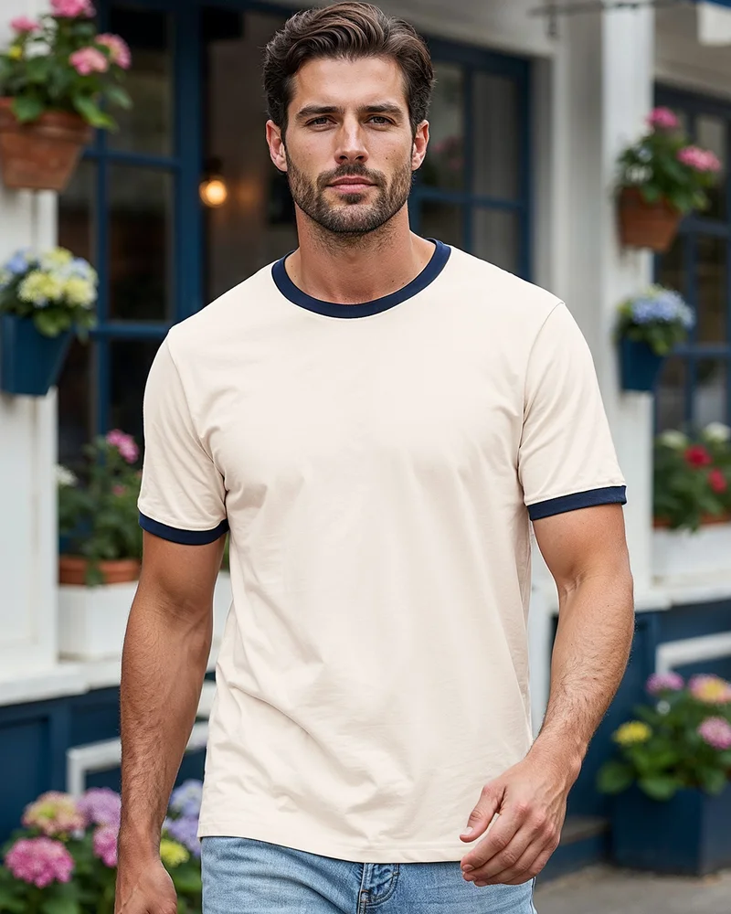 بيواكوف Men's Gardenia T-shirt