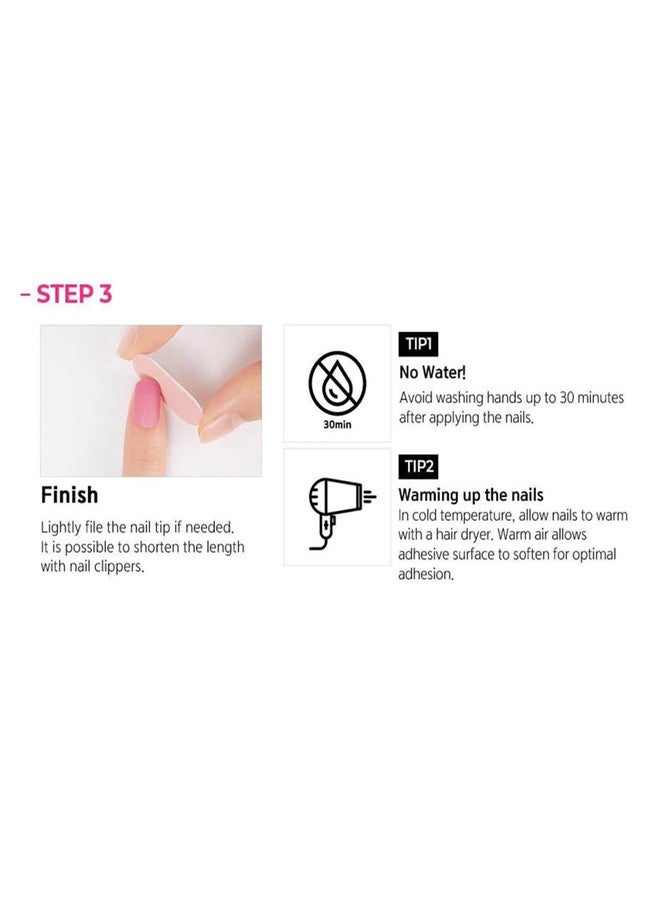 داشينج ديفا ماجيك بريس | 30 ظفرًا | سهل الاستخدام | تصاميم متنوعة | لجميع المناسبات (كتم الصوت) - Image 5