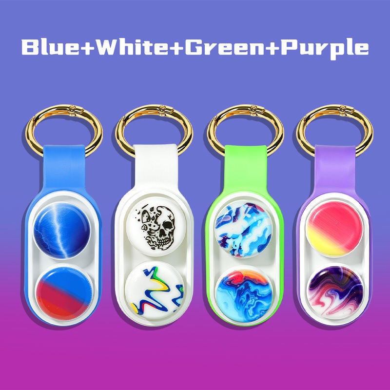 Magnetic Fidget Keychain Poppuck - Image 1