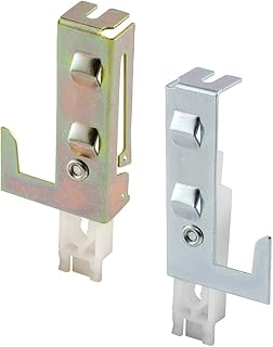 Prime-Line PRIME-LINE Prime-Line MP6549 Closet Door Bottom Guide, 1 Left 1 Right, (single pack)  - Image 1