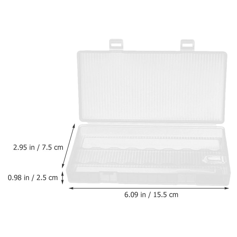 Plastic Battery Storage Box,Durable and Compact for Various Small Items - Image 2