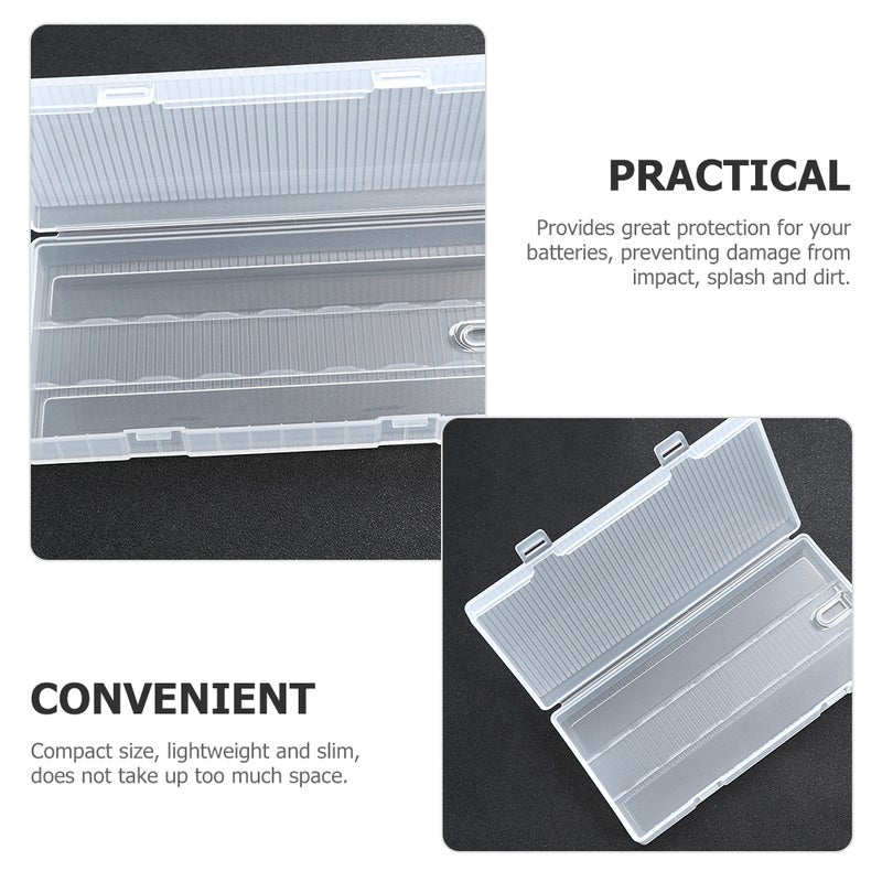 Plastic Battery Storage Box,Durable and Compact for Various Small Items - Image 4