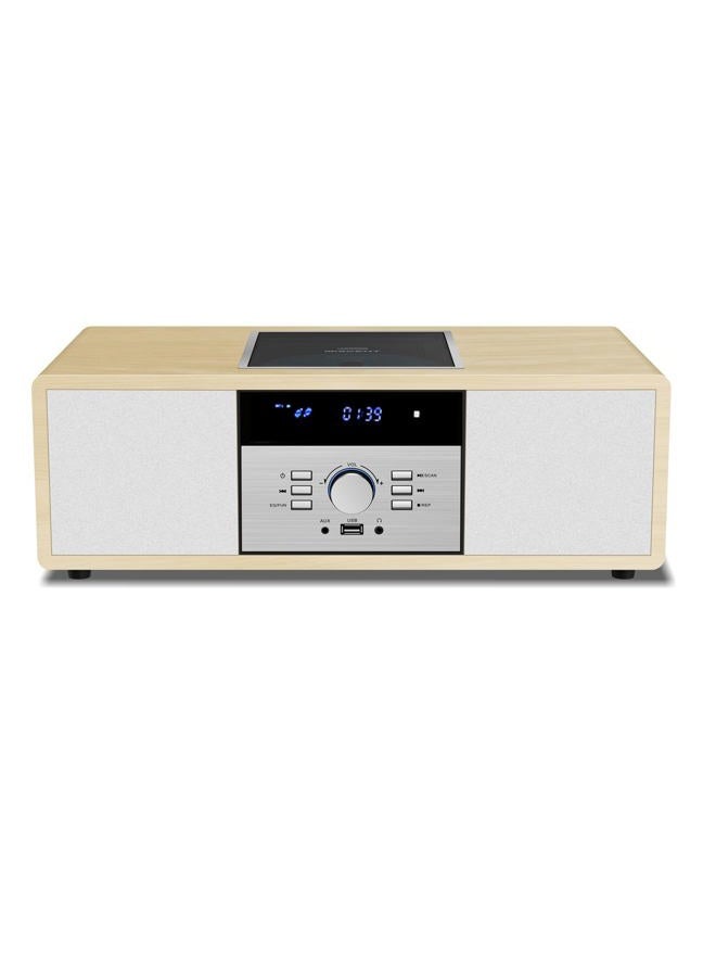 WIITHINK Retro Bluetooth Home Stereo System with CD Player HiFi Music HiFi System - Image 1