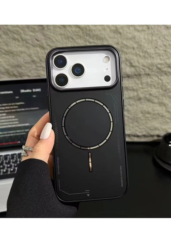 BlueFire 2025 iPhone 17 Pro Max Case, Slim Magnetic Ring Phone Cover [Shockproof & Waterproof] | Pure Color Frosted Design, Wireless Charging Compatible, Durable TPU+PC Protective Case - Image 4