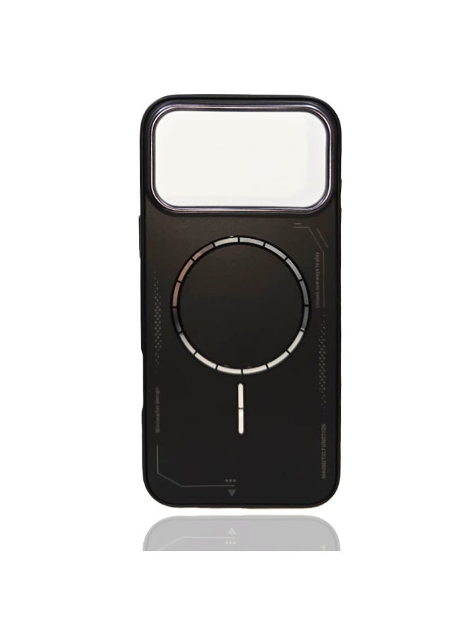 BlueFire 2025 iPhone 17 Pro Max Case, Slim Magnetic Ring Phone Cover [Shockproof & Waterproof] | Pure Color Frosted Design, Wireless Charging Compatible, Durable TPU+PC Protective Case - Image 2