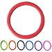 Qiyibei 30 Thicker Universal Stretchy Silicone Steering Wheel Cover for 14 15 16 Wheels AntiSlip Grip Enhanced Control for Men Women All Weather Protection red - Image 2