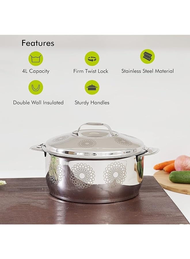 PROMASS Stainless Steel Hot Pot 3000ml multi-colour  - Image 2