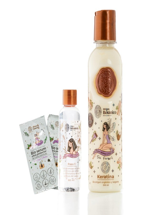 Origen Botanico علاج الشعر بالكيراتين - 250 مل – Keratina Para Alisar El Pelo (كيراتين 250 مل) - Image 1