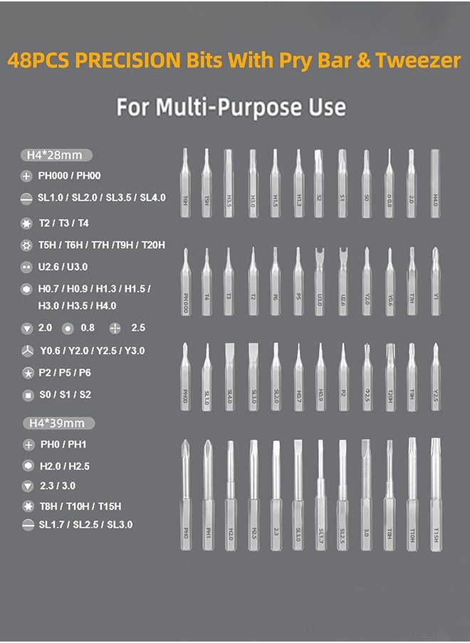 Precision Electric Screwdriver Set Silent and Durable Type-C Fast Charging Cordless Screwdriver 17/50 In 1 Hand Tool Sets - pzsku/ZF2A65629AF95621D2577Z/45/_/1730710762/e532ef26-6a77-40b8-83af-1a85e0be1a34