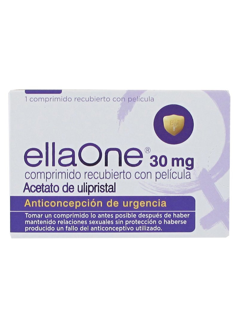 ellaOne 30 Mg Tablet1'S Designed To Stop Pregnancy 