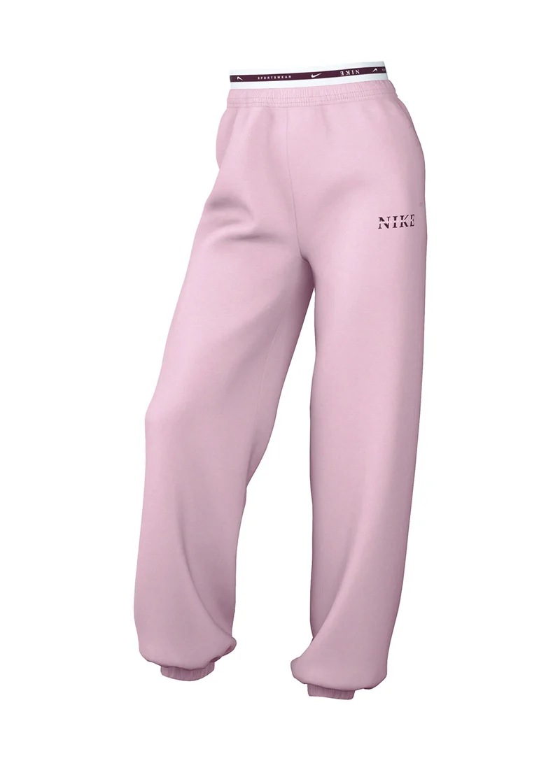 نايكي Nsw Phoenix Fleece High-Rise Glossy Sweatpants
