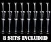 JOLLYSTYLE 8 Sets Balloon Stand Holder Kit with 56 Sticks 56 Cups and 8 Base Table Desktop Centerpiece Decorations for Wedding Birthday Baby Shower Party - Image 4