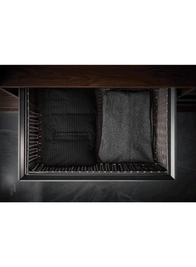rigwell lifetime rigwell lifetime Modular Wardrobe Pull Out Ratten Basket for Modular Wardrobe Storage (Mocha Finish) (RATTEN Basket, 600 MM)  - Image 4