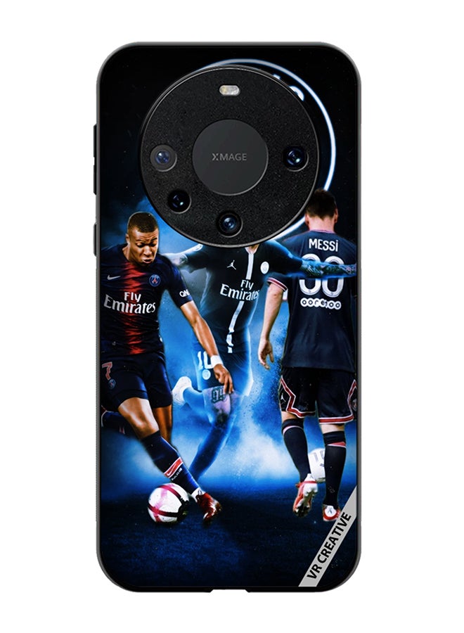 Protective Case Cover For Huawei Mate 60 Pro Player Football Design Multicolour