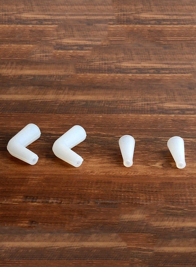 BF HOME 4 Pieces Coffee Drip Kettle Restrictor Nozzle Compatible Replacement Parts Spout Diverter Aid - Image 2