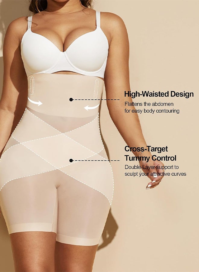 Womens Tummy Control Shapewear Seamless Girdle High Waisted Shapewear - Image 3