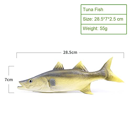Wayber 3 Pcs Simulated Fake Fish Model, Lifelike Artificial Sea Food Set for Home Decoration, Aquarium Display Ornaments, Stage Drama & Photography Prop - Image 4