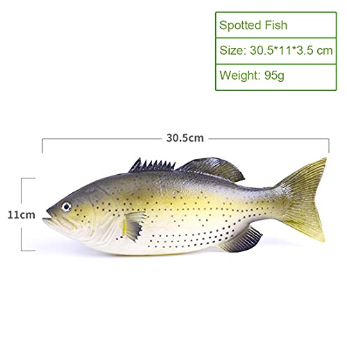Wayber 3 Pcs Simulated Fake Fish Model, Lifelike Artificial Sea Food Set for Home Decoration, Aquarium Display Ornaments, Stage Drama & Photography Prop - Image 2