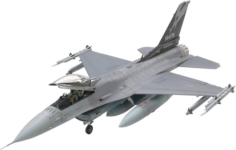 Tamiya طقم نموذج طائرة تاميا لوكهيد F-16C فالكون - مقياس 1/48 - Image 1