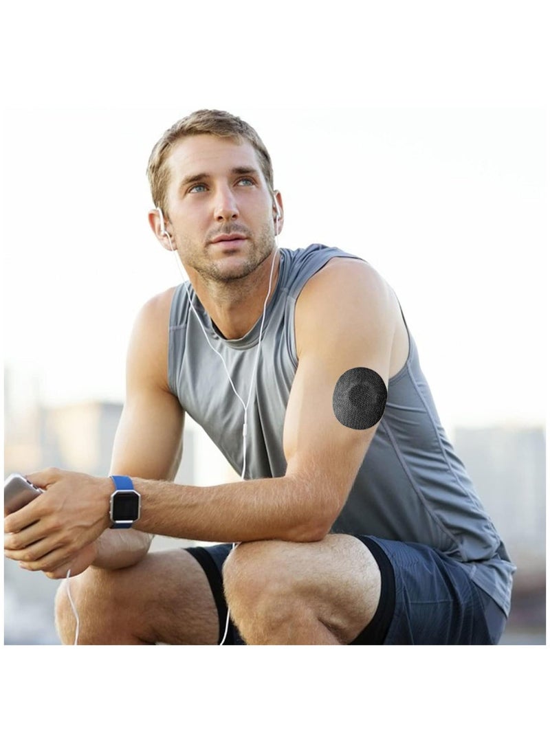 Hihonor - Freestyle Adhesive Patch, 25 PCS Good for Libre– Enlite – Guardian –Pre-Cut Back Paper Waterproof Libre2/3 Sensor Covers Flesh Flexible CGM Patches NO Glue in The Center, Long Fixation for Your Sensor - Image 1