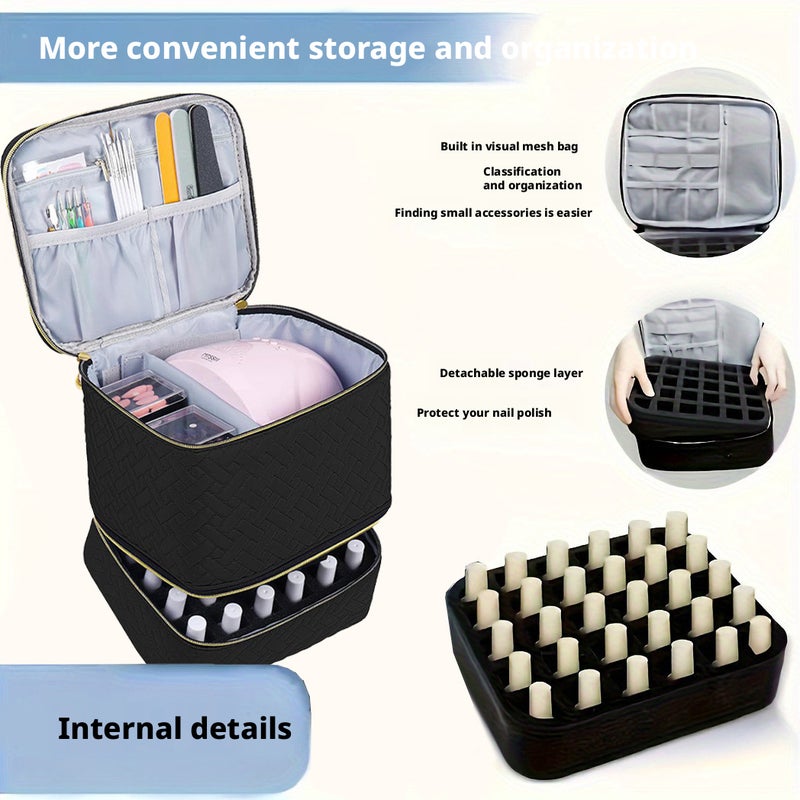 Large Capacity Cosmetic Toiletry Bag - Image 2