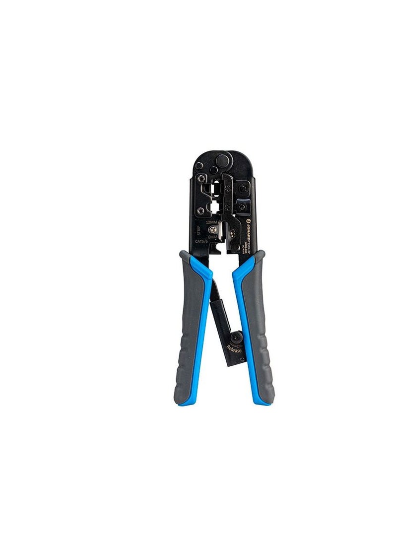 Generic - AMPCOM rj45 crimper RJ11 RJ45 Crimping Tool Ethernet Network LAN Cable Crimper Cutter Stripper Plier for 6P 8P RJ-11/RJ-12 RJ-45 - Image 1