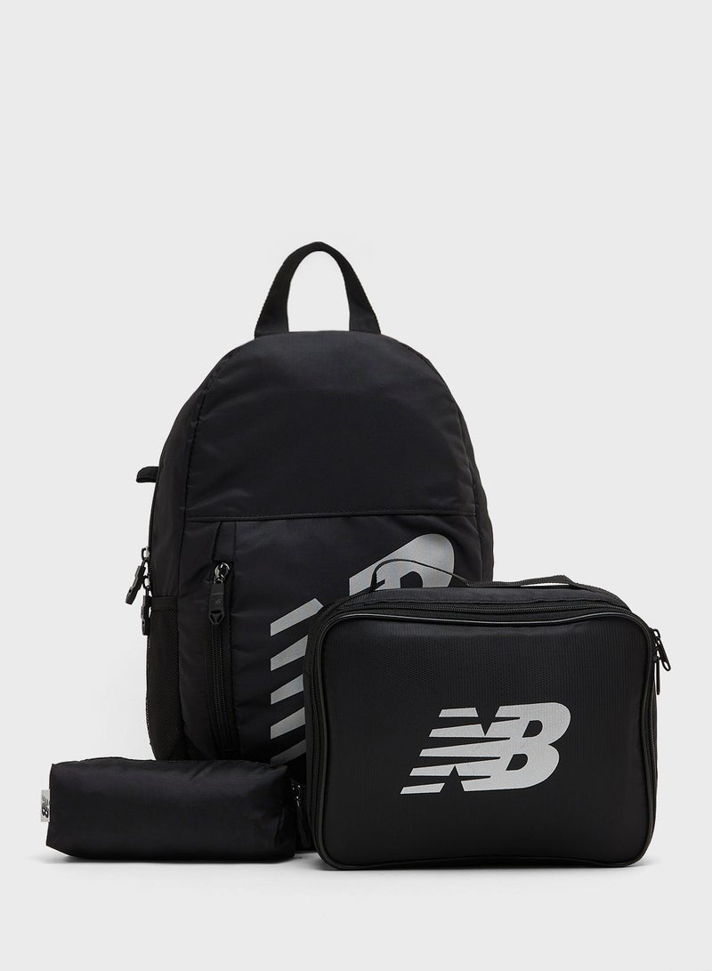 New Balance Kids Logo Backpack + Launch Pouch  - Image 1
