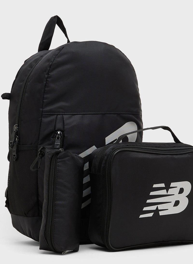 New Balance Kids Logo Backpack + Launch Pouch  - Image 5