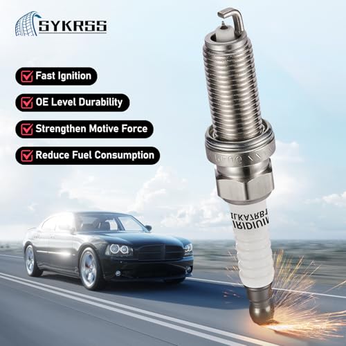 SYKRSS 3444 Iridium Spark Plugs 4 Pack Compatible with Toyota Corolla Matrix Prius Compatible with Scion iQ xD Sentra Frontier CT200h 1.3L 1.8L 2.0L 2.4L 2.5L L4 Replaces 90919-01253 SC20HR11 - Image 3