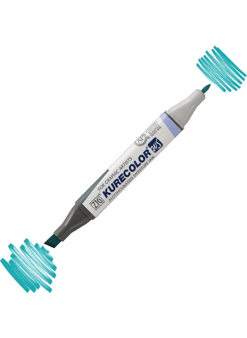 Zig - Kurecolor KC3000 Twin S Marker Pen 334 Persian Green - Image 1