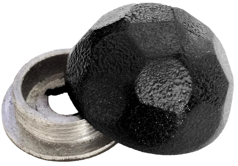 Ozco Building Products 56622 1-1/4-inch Hammered Dome Cap Nut, (10 per Pack) - Image 1